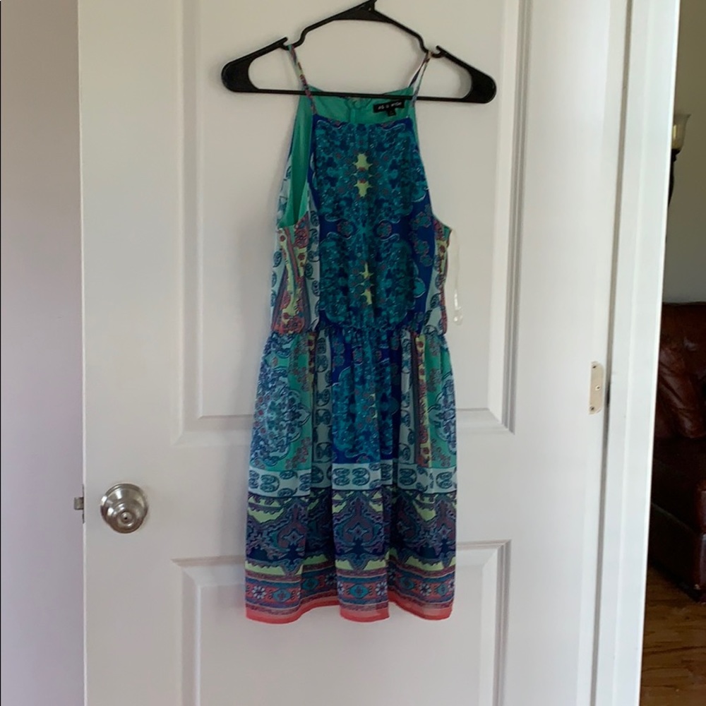Fun paisley print dress